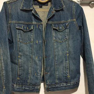 ROOTS LIGHTWEIGHT DENIM JACKETS SIZE S